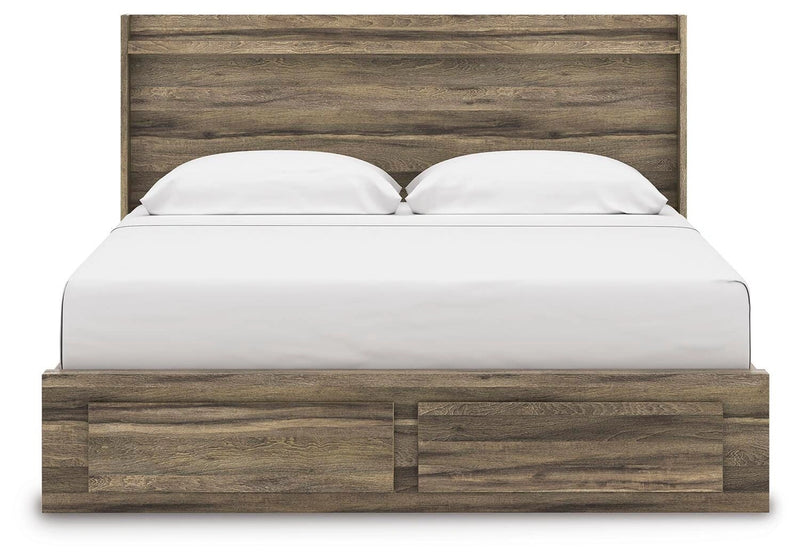 Elbrim Panel Storage Bed