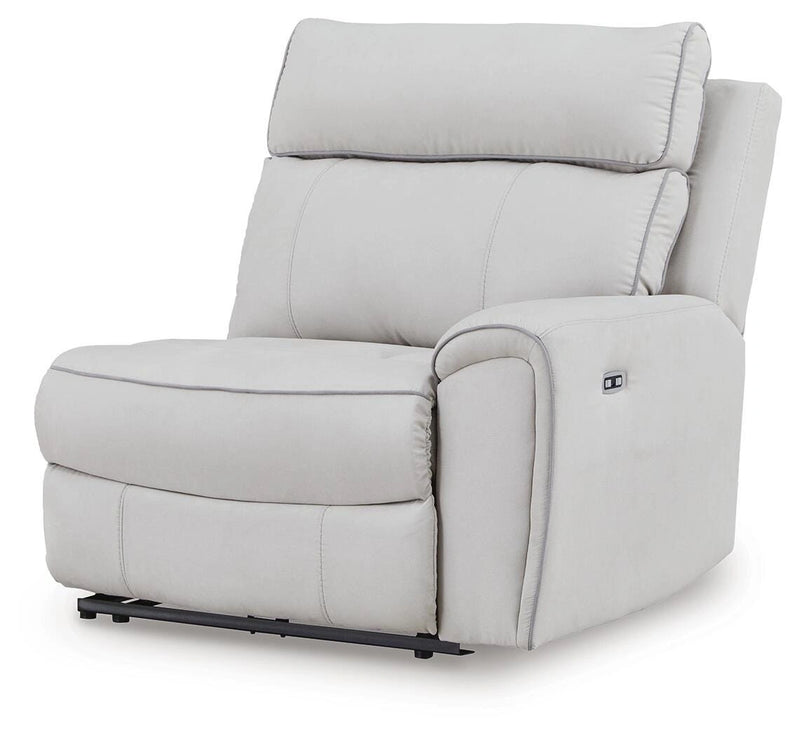 Social Pointe Reclining Sectional with Storage Consoles
