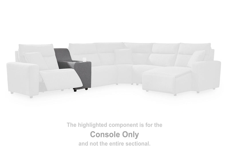 Modmax II Power Reclining Sectional with Chaise and Console
