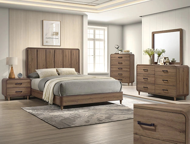 Nyomi Night Stand - Light Brown