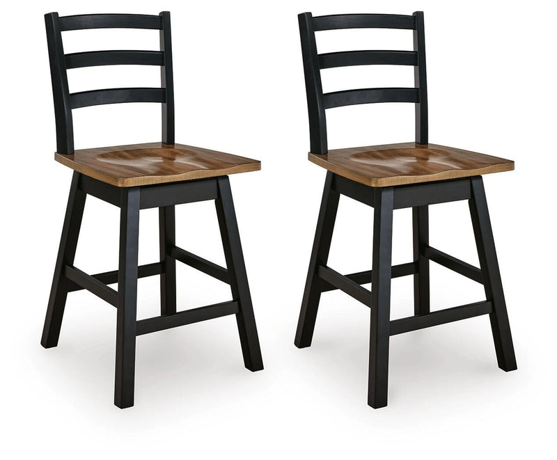 Wildenauer Counter Height Swivel Barstool