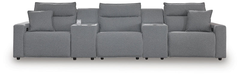 Modmax II Power Reclining Sectional with Consoles