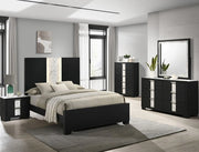 Crown Mark Furniture Rangley 5 Drawer Chest in Black image