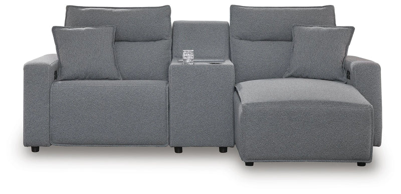 Modmax II Power Reclining Sectional with Chaise and Console