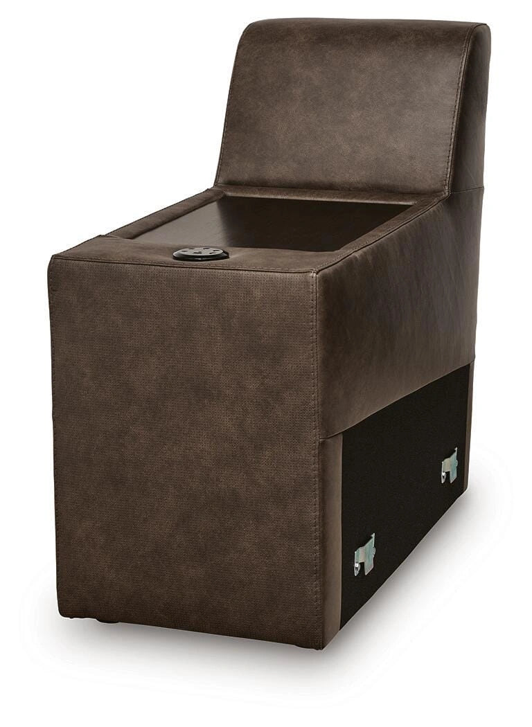 ModZ Power Reclining Sectional with Audio Consoles