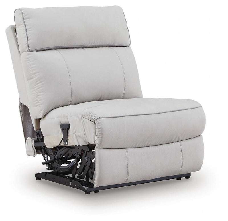 Social Pointe Reclining Sectional with Storage Consoles