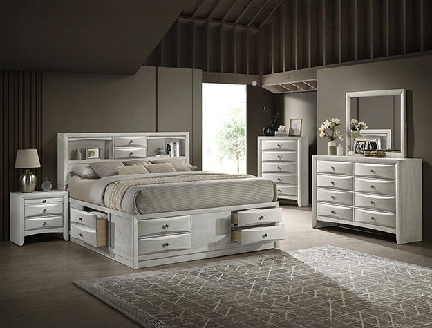 Emily Dresser 8 Drawers White