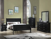 Crown Mark Furniture Louis Philip Dresser in Black image
