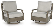 Rainier Ranch Outdoor Swivel Glider Chair with Cushion image