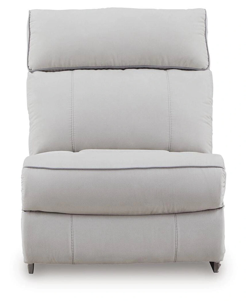 Social Pointe Reclining Sectional with Storage Consoles