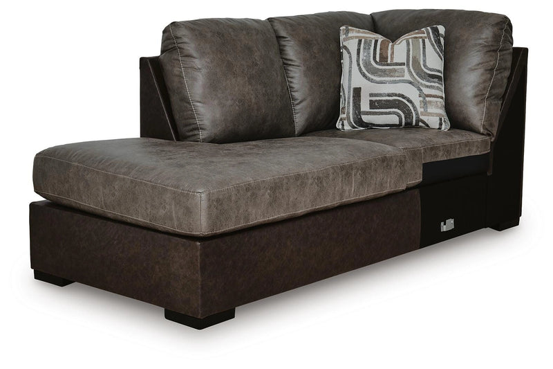 Castille Way Sleeper Sectional with Chaise