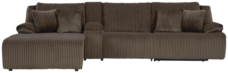 Top Tier Reclining Sectional with Chaise