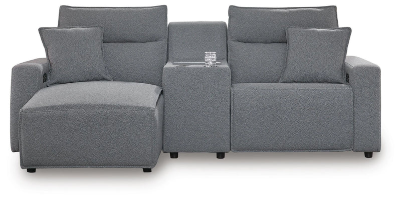 Modmax II Power Reclining Sectional with Chaise and Console