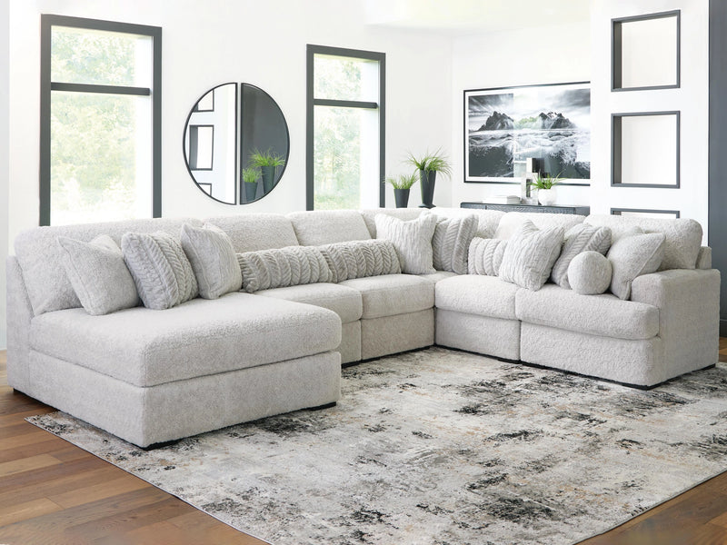 Cuddle Plush Sectional with Chaise